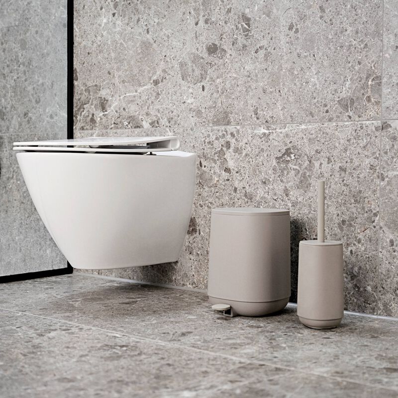 Zone Denmark Pedal bin Time Concrete 3L